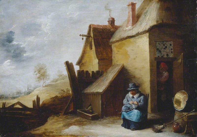 Cottage In A Landscape — David Teniers The Younger