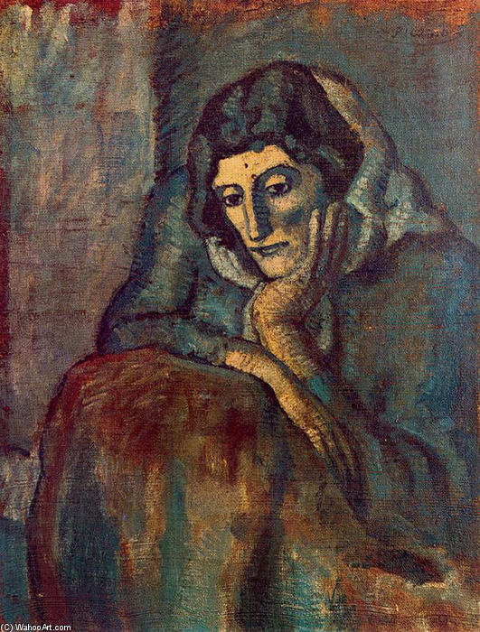 Woman In Blue — Pablo Picasso