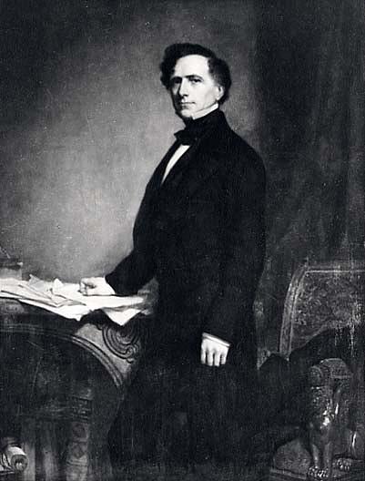 Franklin Pierce, (painting) — Джордж Питер Александр Хили