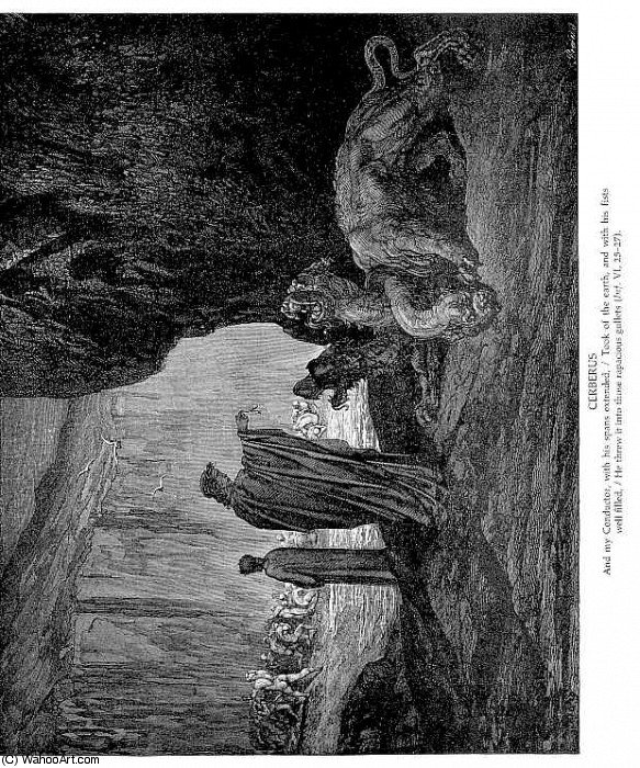 Cerberus — Paul Gustave Doré
