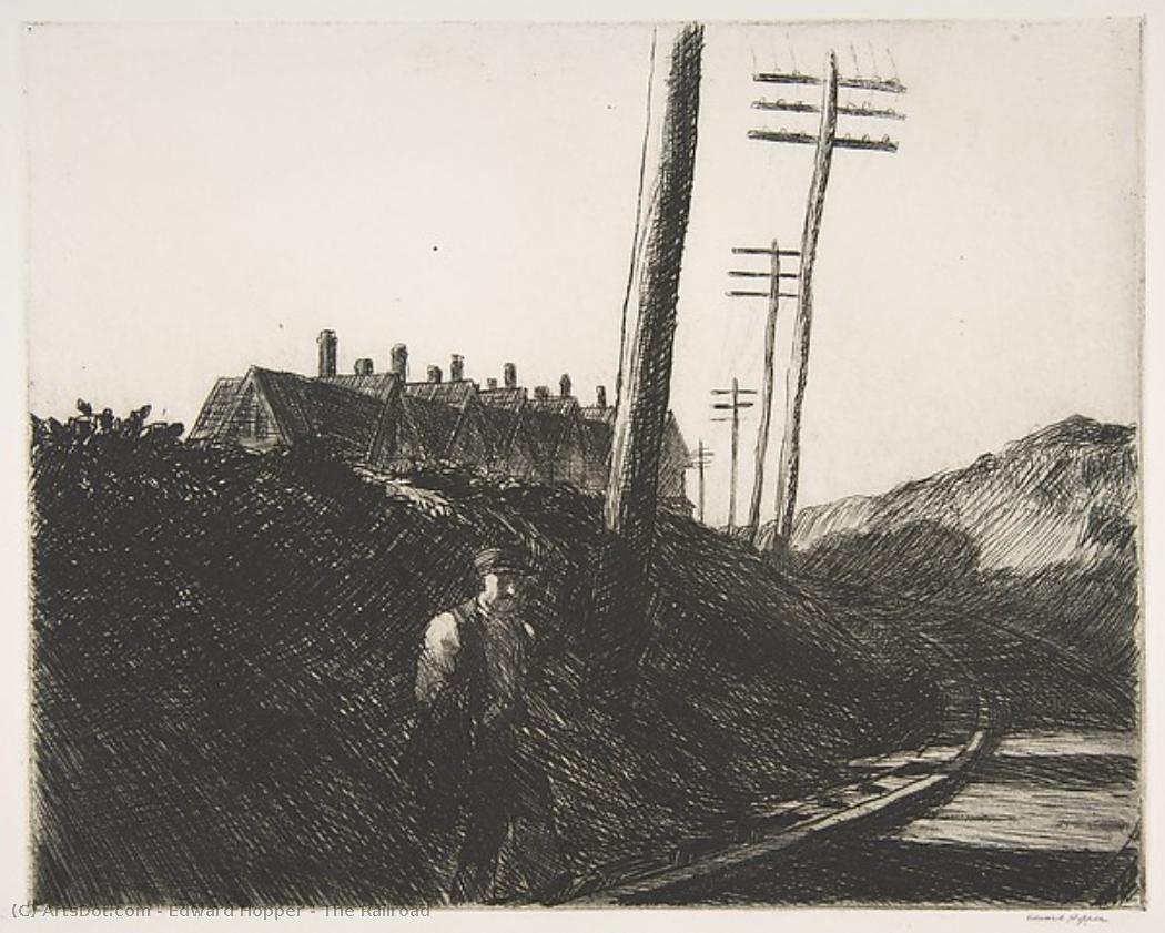 Der Eisenbahnweg — Edward Hopper