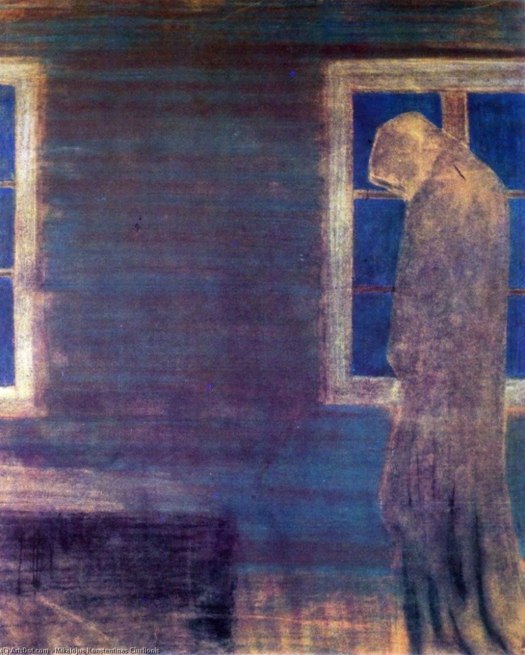 Funeral Symphony (vii) — Mikalojus Konstantinas Čiurlionis