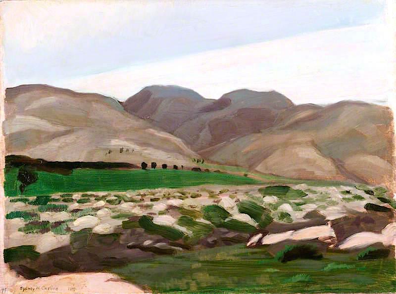 The Hills Of Judea — Sydney William Carline