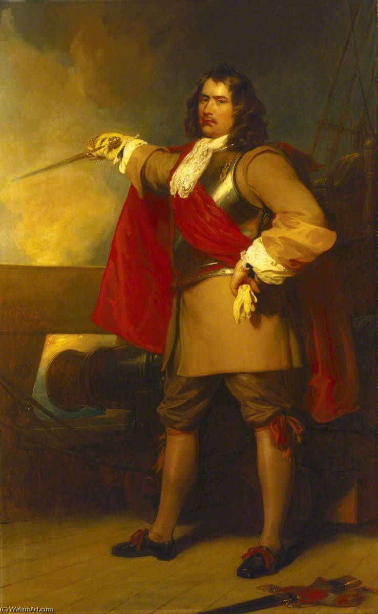 Robert Blake (1599–1657), General At Sea — Sir Thomas Francis Dicksee