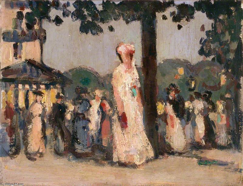 Closerie De Lilas — John Duncan Fergusson