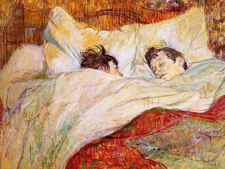 In Bed — Henri De Toulouse-lautrec