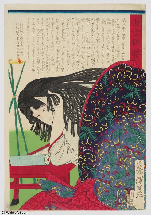 Murasaki Shikibu — Tsukioka Yoshitoshi