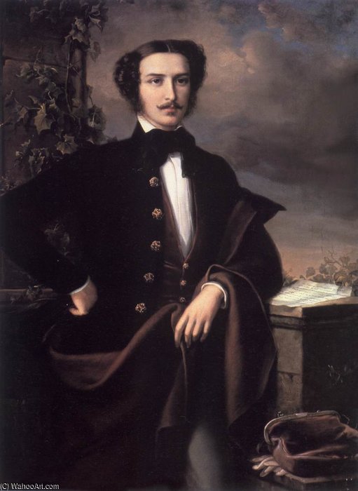 Portrai Of Tamás Nádasdy — Soma Orlai Petrich