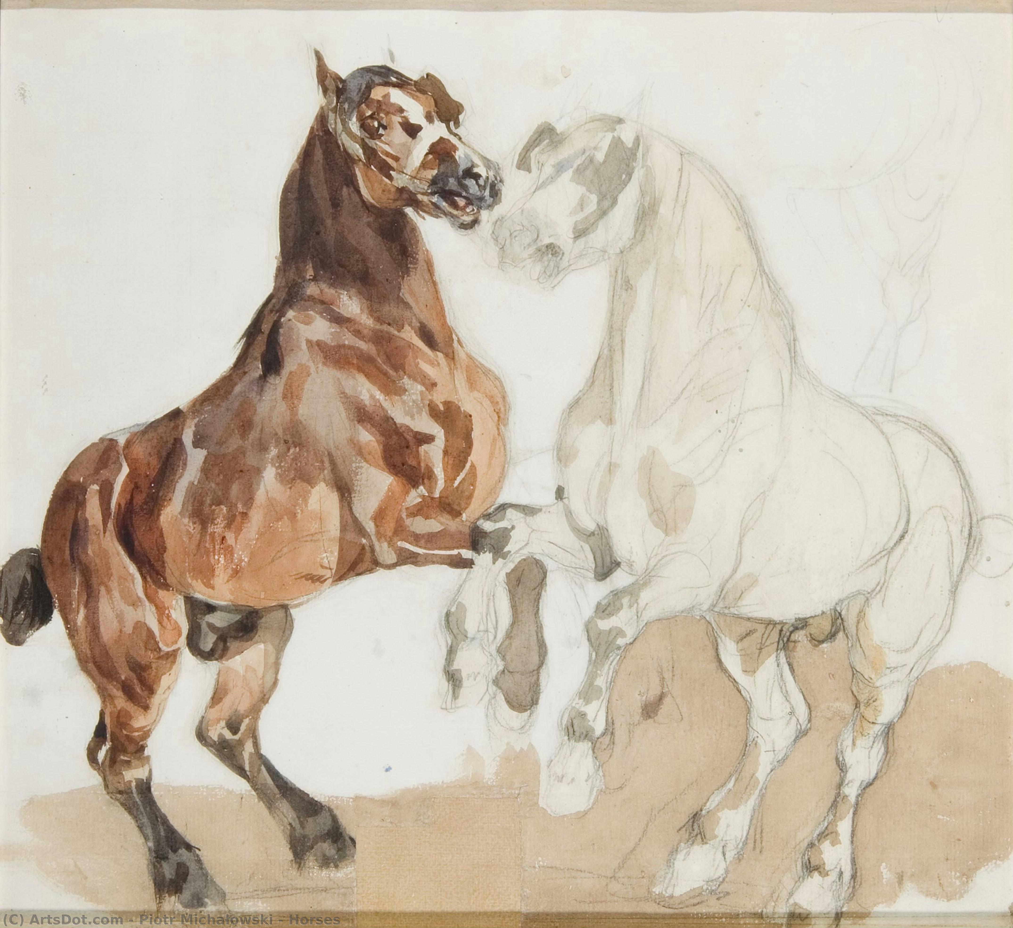 Horses — Piotr Michałowski
