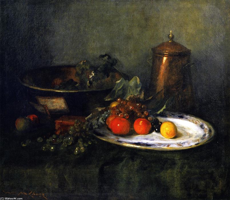 The Copper Urn (also Known As Still Life With Copper Urn) — William Merritt Chase