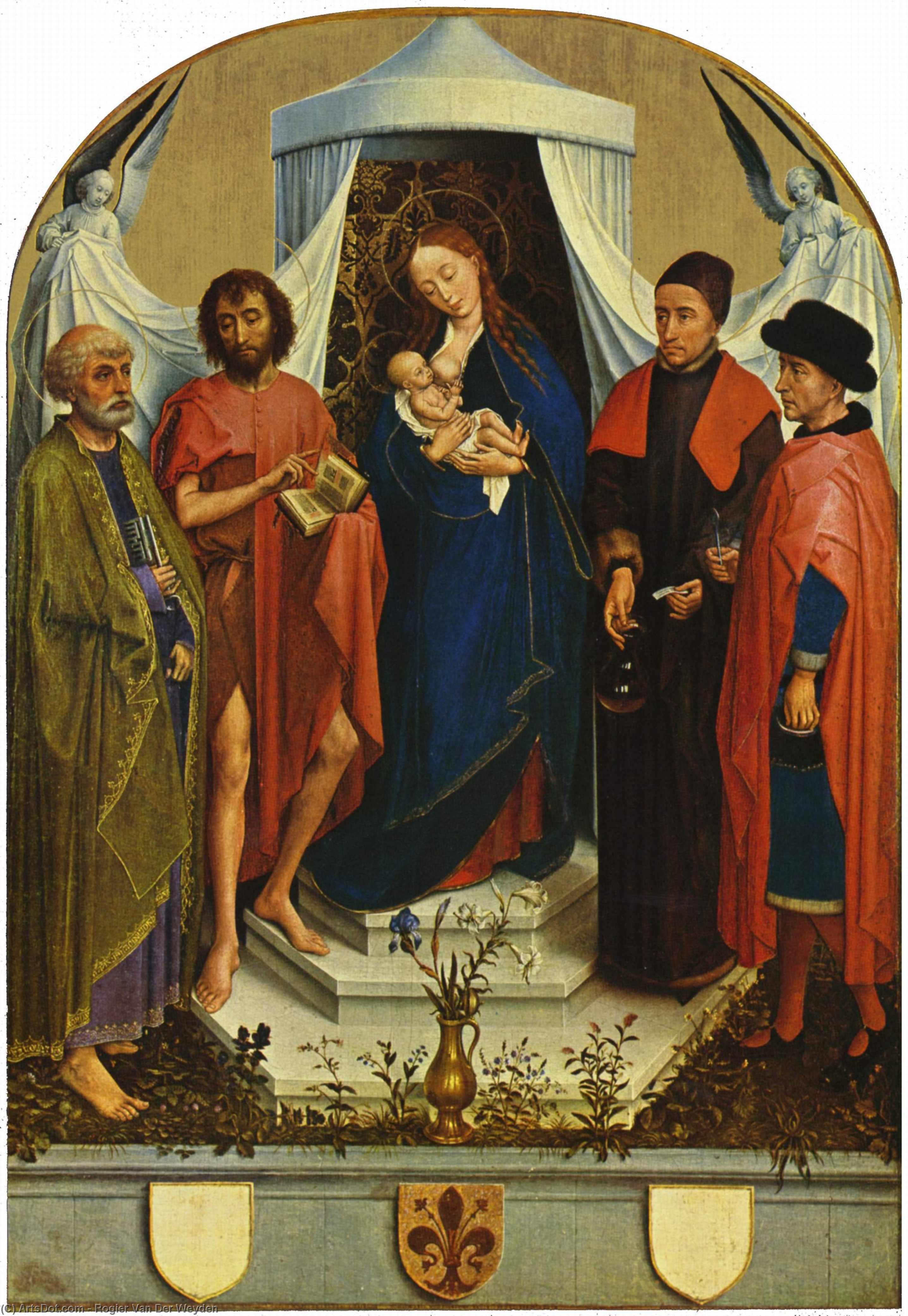 Madonna With The Saints — Рогер Ван Дер Вейден