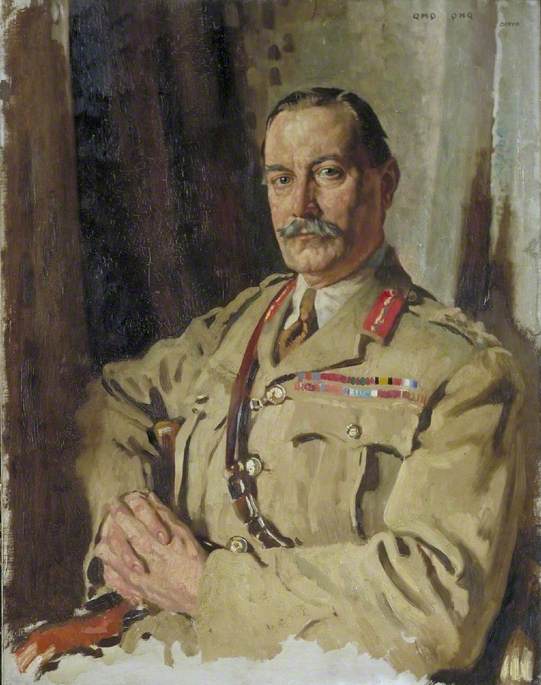 Lieutenant General Sir Travers Clarke, Kcmg, Cb, Quartermaster General, France, December 1917 — Sir William Newenham Montague Orpen