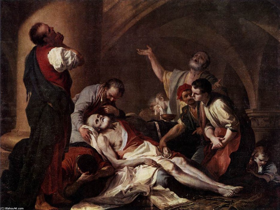 The Death Of Socrates — Giambettino Cignaroli