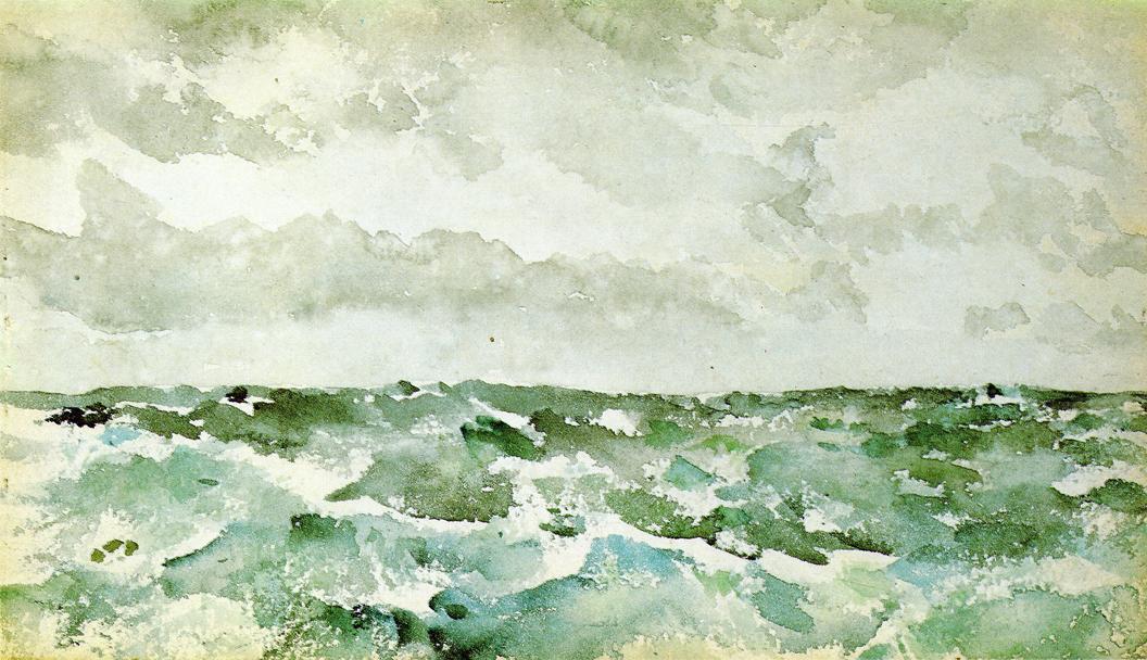 Blue And Silver. The Chopping Channel — James Abbott Mcneill Whistler
