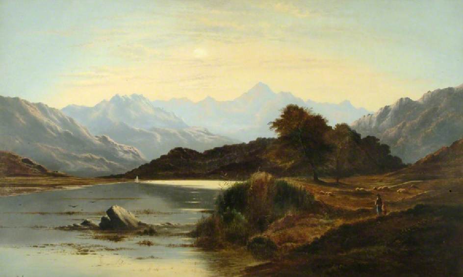 Loch Katrine, Ellen’s Isle — Charles Robert Leslie