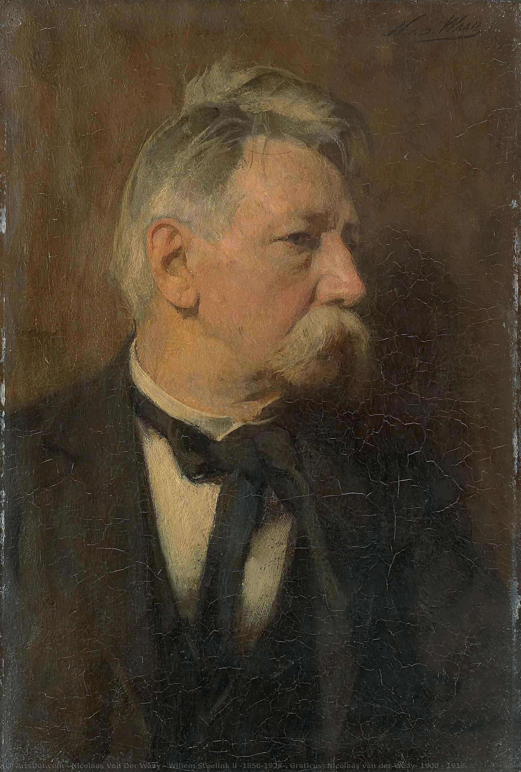 Willem Steelink Ii (1856-1928). Graficus, Nicolaas Van Der Waay, 1900 - 1916 — Nicolaas Van Der Waay