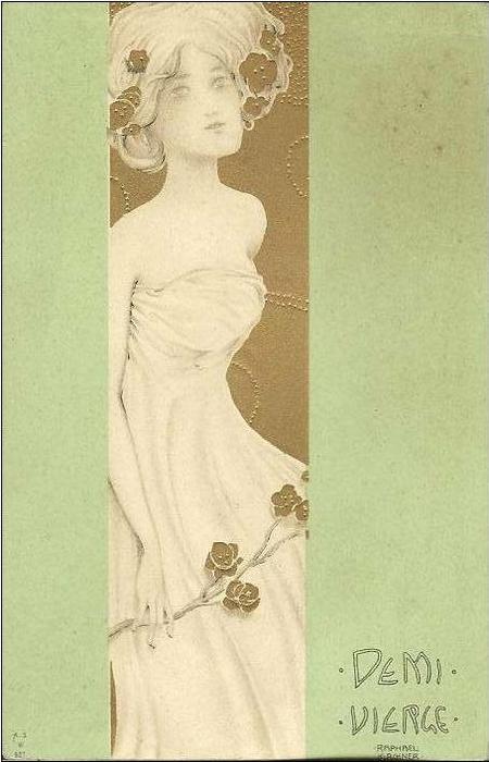 A Half Of A Virgin — Raphael Kirchner