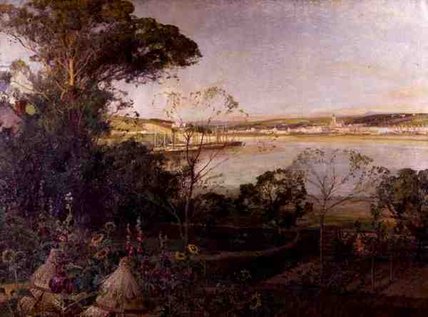 Sunlit Haven — Alfred Edward East