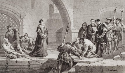 Thomas Cranmer At The Traitor's Gate — Frederick Goodall