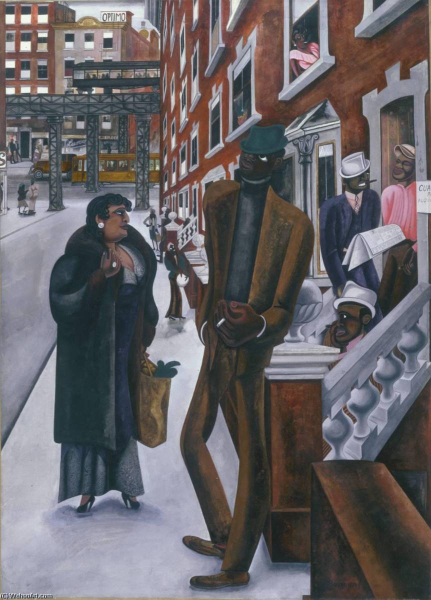 Harlem — Edward Burra