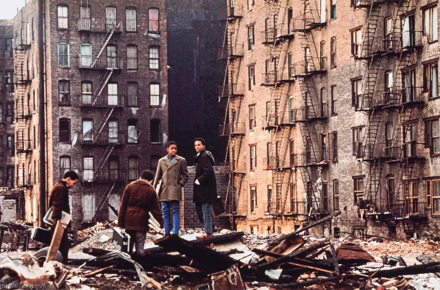 Old New York Fifth Ave. At 110th St., E. Harlem — Camilo José Vergara
