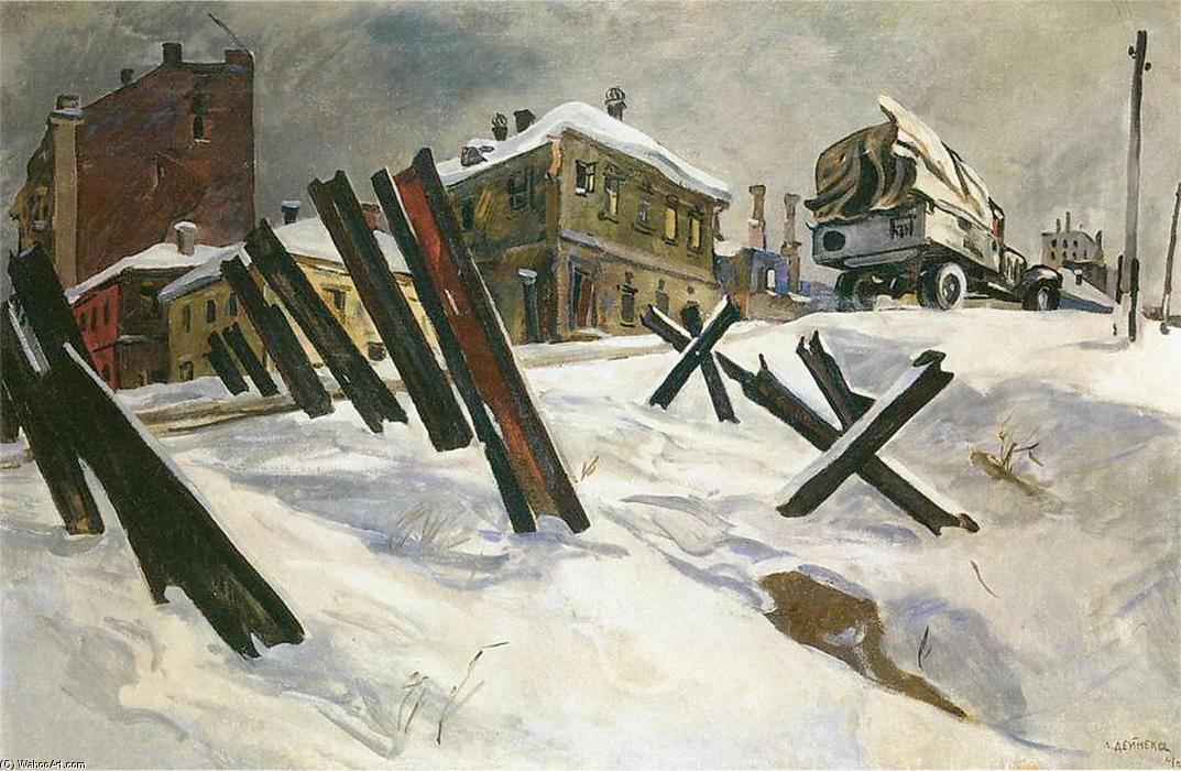 Outskirts Of Moscow — Aleksandr Deyneka