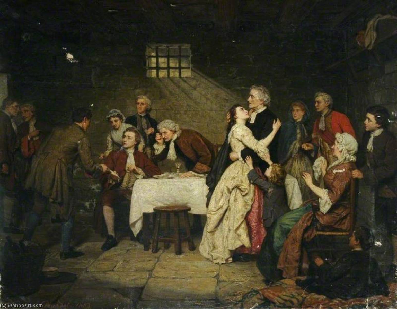 Scene From 'the Vicar Of Wakefield' (from The Novel By Oliver Goldsmith) — Ernest Gustave Girardot