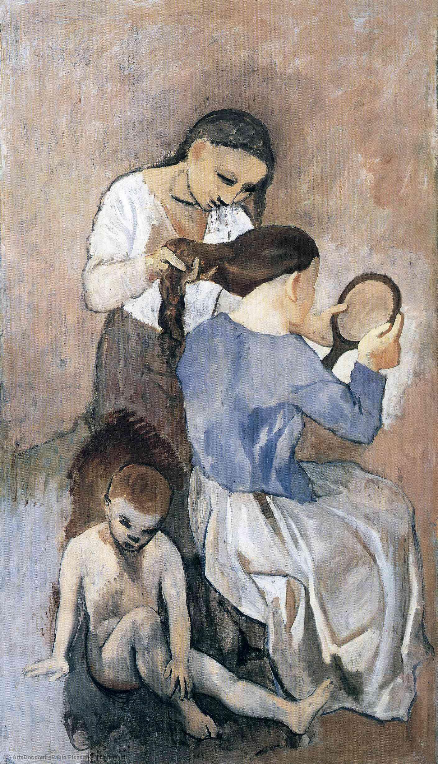 Hairdressing — Pablo Picasso