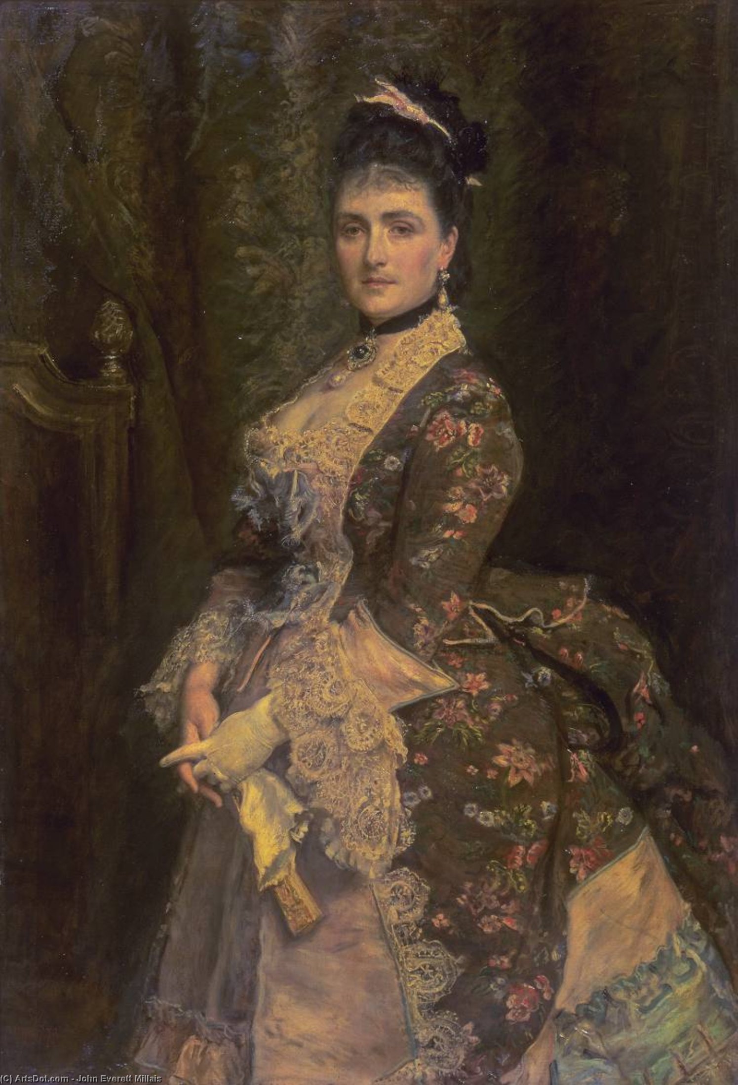 Mrs Bischoffsheim — Джон Эверетт Миллейс