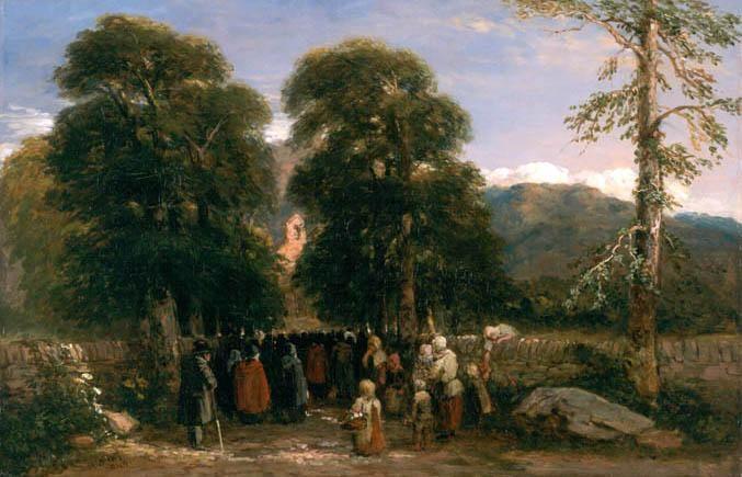 The Welsh Funeral — Дэвид Кокс