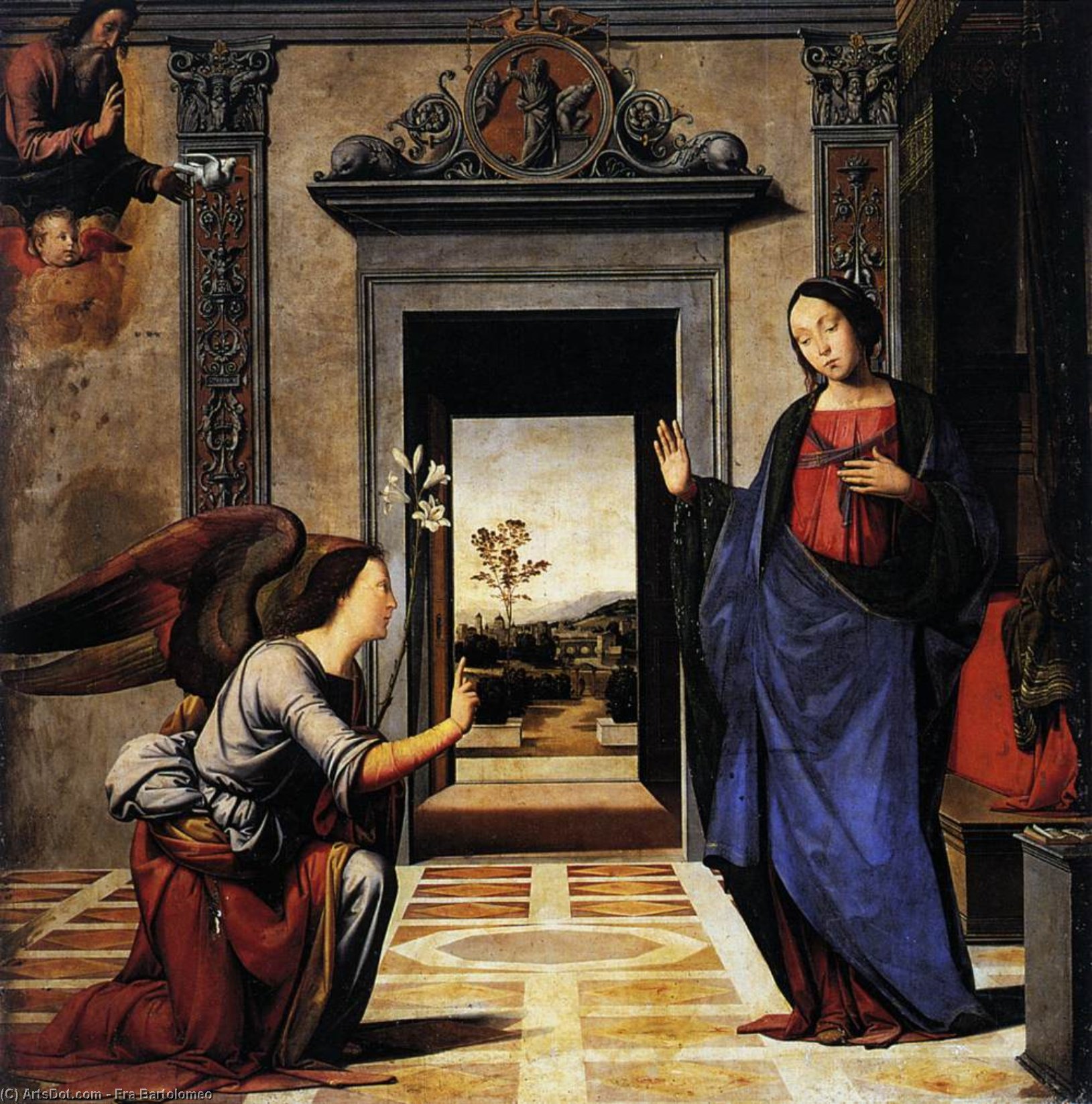 Annunciation — Фра Бартоломео