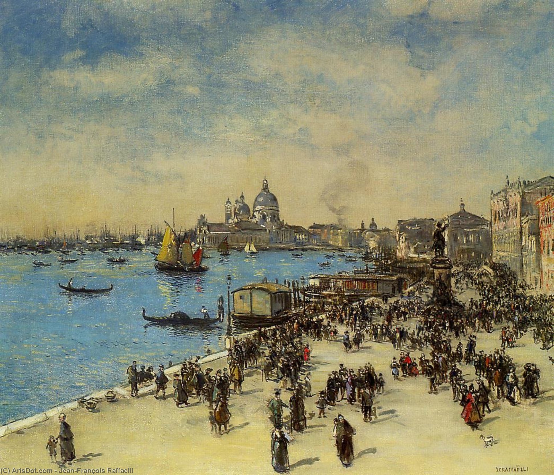 Riva Degli Schiavoni — Jean-françois Raffaelli