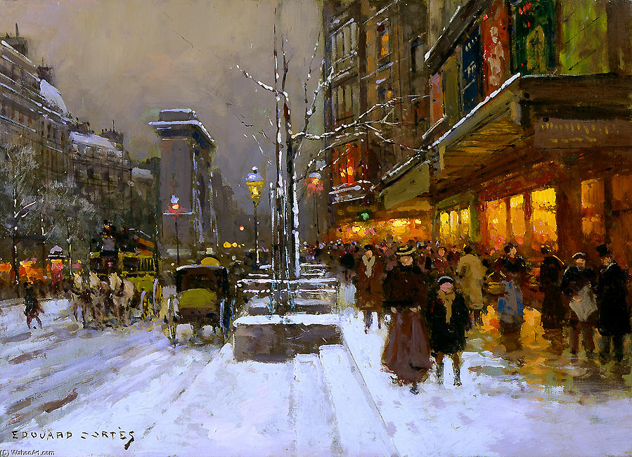 St.denis, Winter — Edouard Cortès