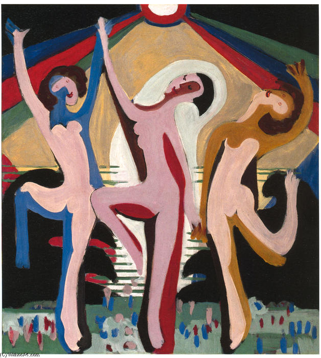 Colourful Dance — Ernst Ludwig Kirchner