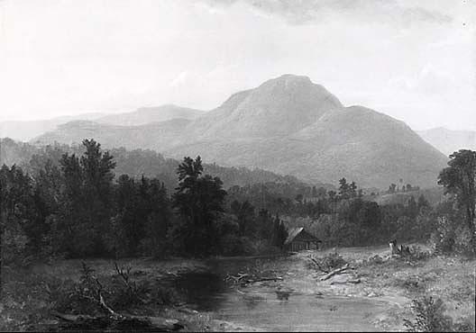 Landscape, (painting) — Asher Brown Durand