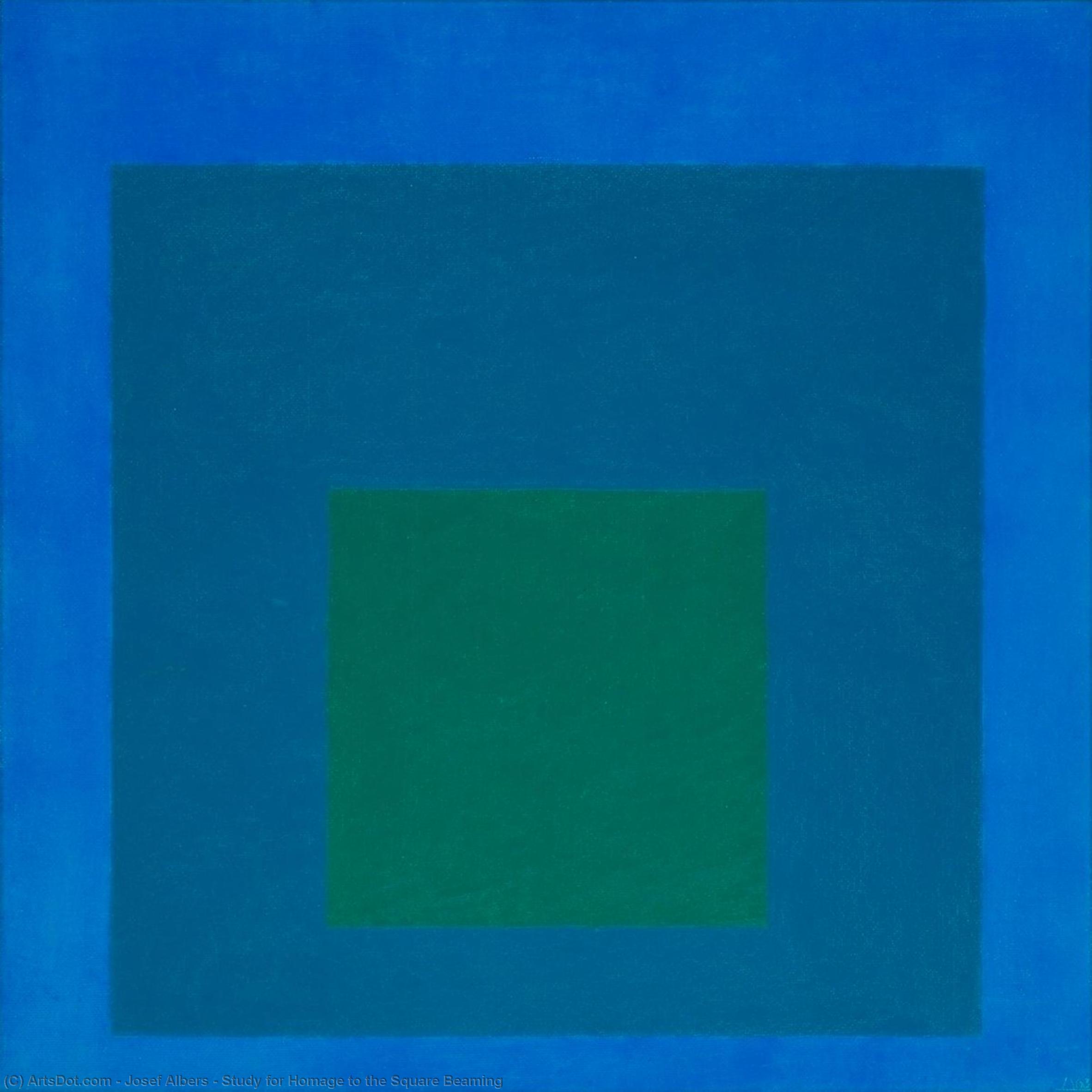 Study For Homage To The Square Beaming — Josef Albers