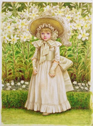 Child In A White Dress — Kate Greenaway