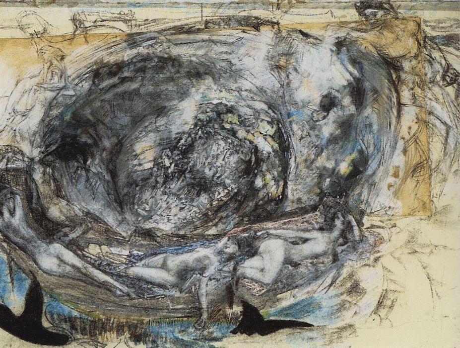 Shadows Of The Lagoons And Naiades — Mikhail Vrubel