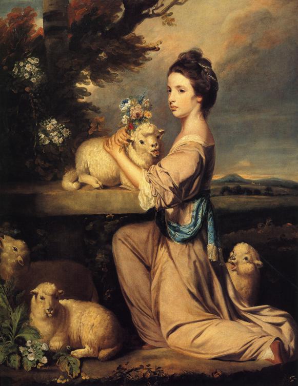 Lady Mary Leslie — Sir Joshua Reynolds