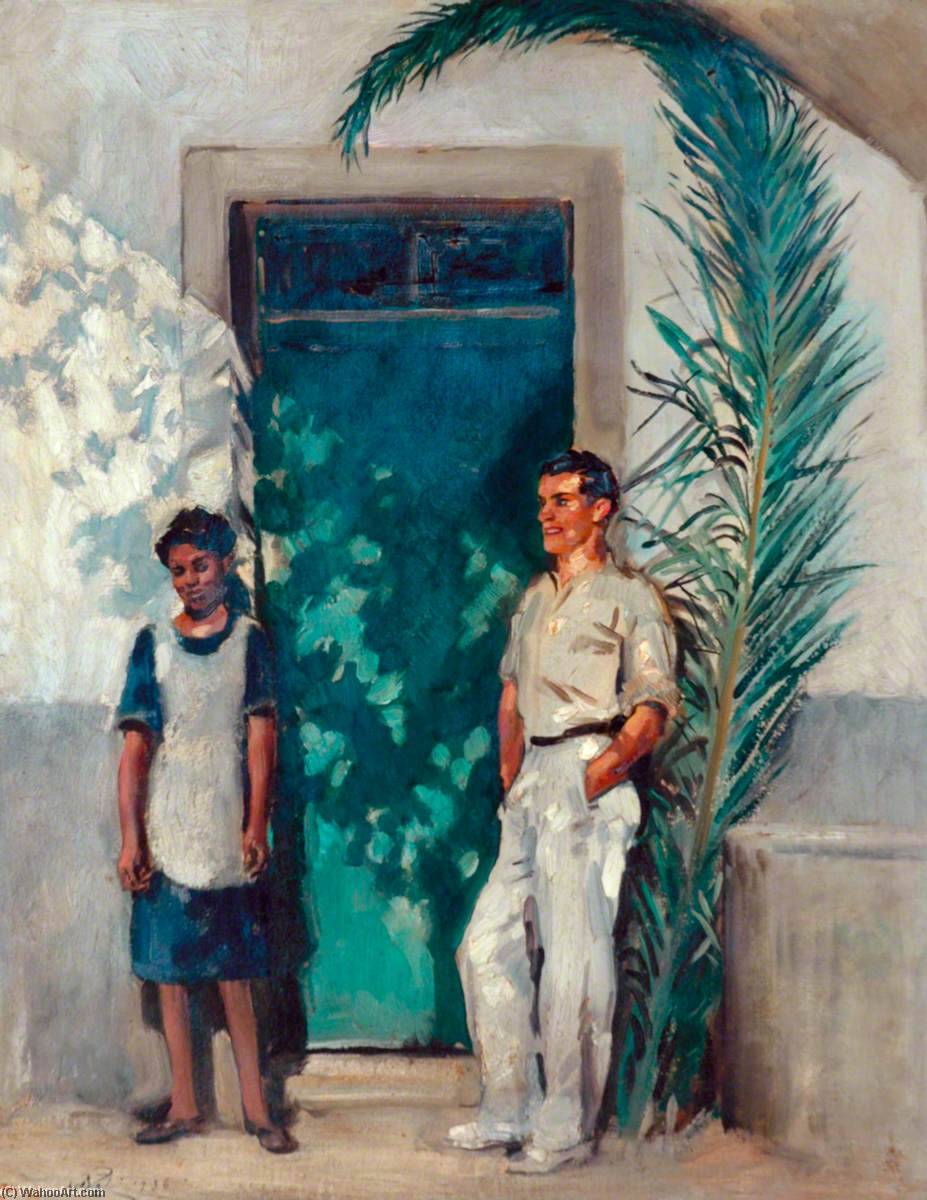 Conversation Piece, Madeira — William Bruce Ellis Ranken
