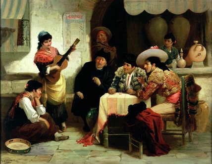 In A Spanish Tavern — Robert Kemm