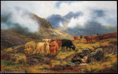 The Hills Of Glencoe — Louis Bosworth Hurt