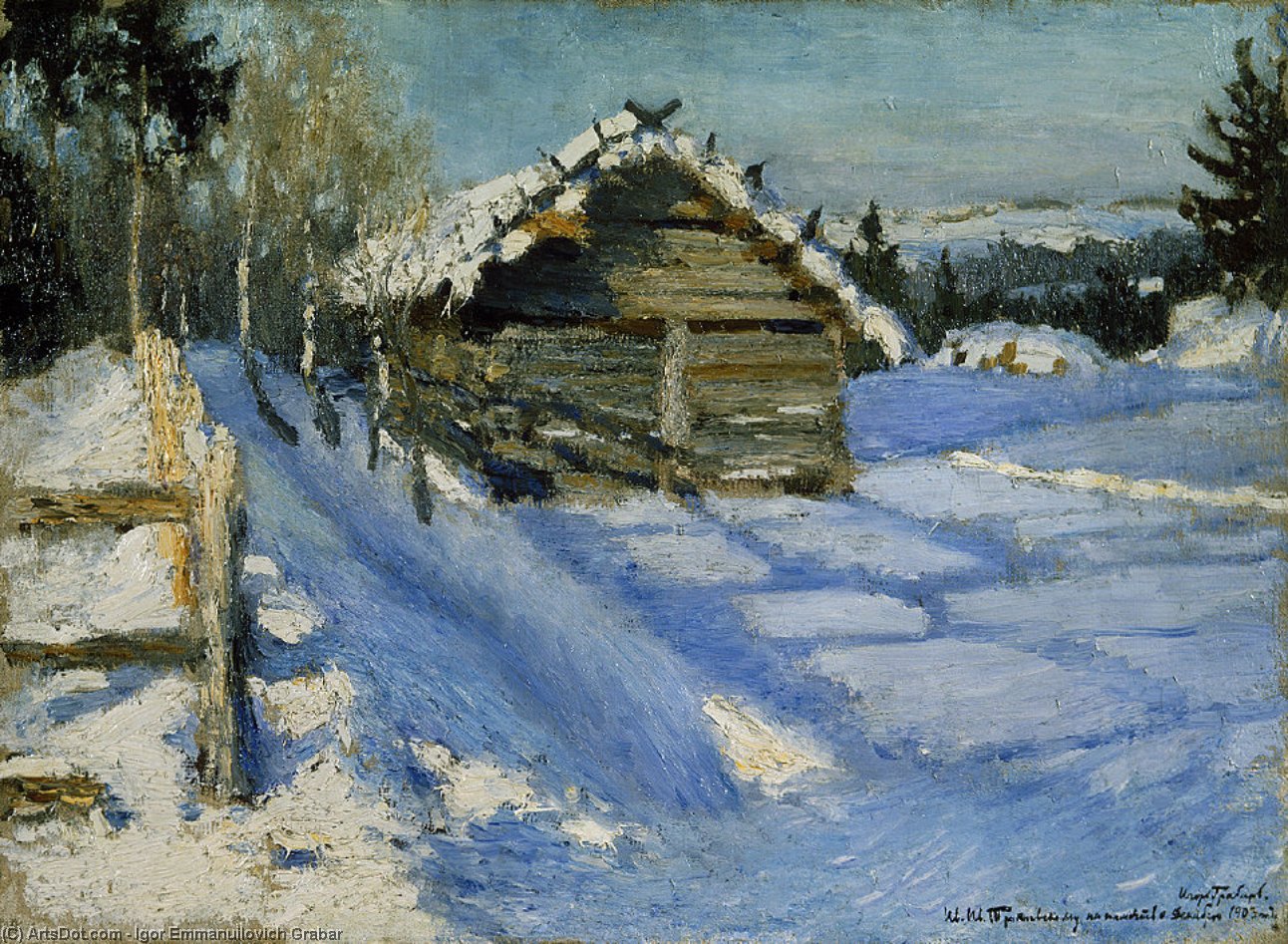 Winter — Igor Emmanuilovich Grabar