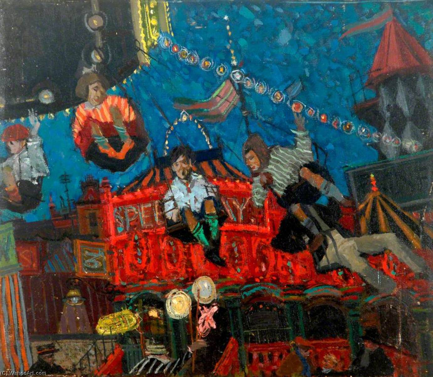 Fairground Scene — Eric Atkinson