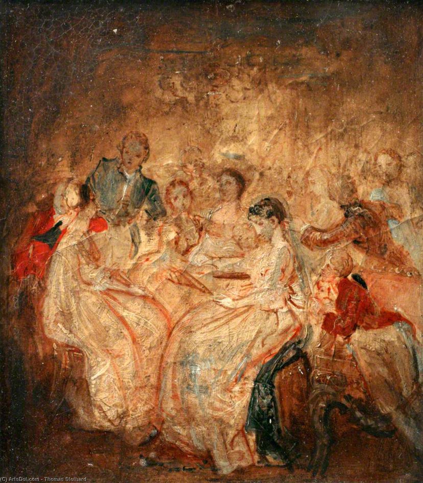 Study For Pope's 'rape Of The Lock' - — トーマス・ストーサード