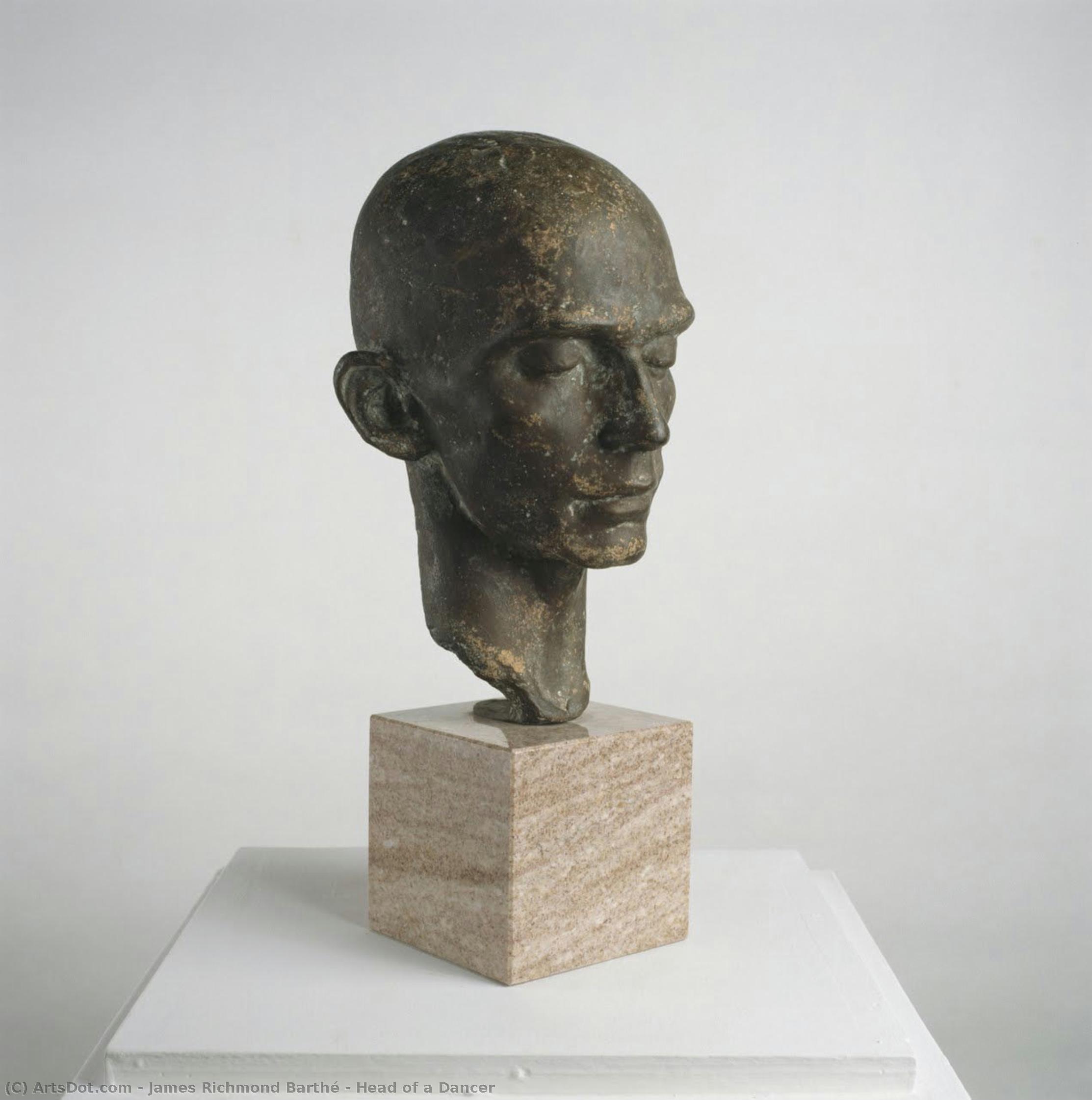 Head Of A Dancer — James Richmond Barthé