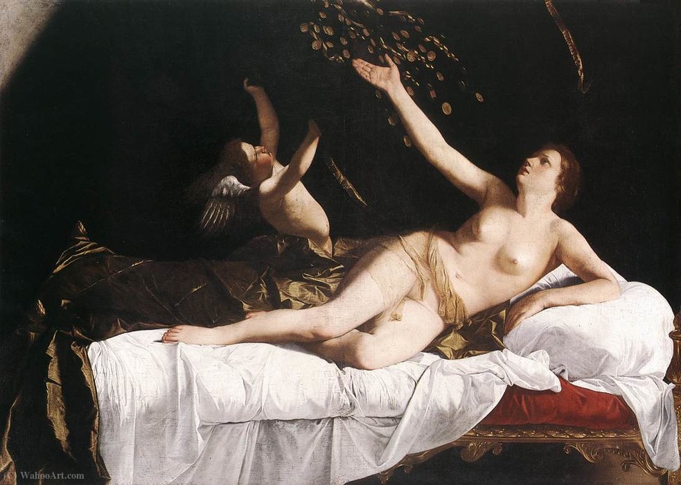 Danae — Orazio Gentleschi