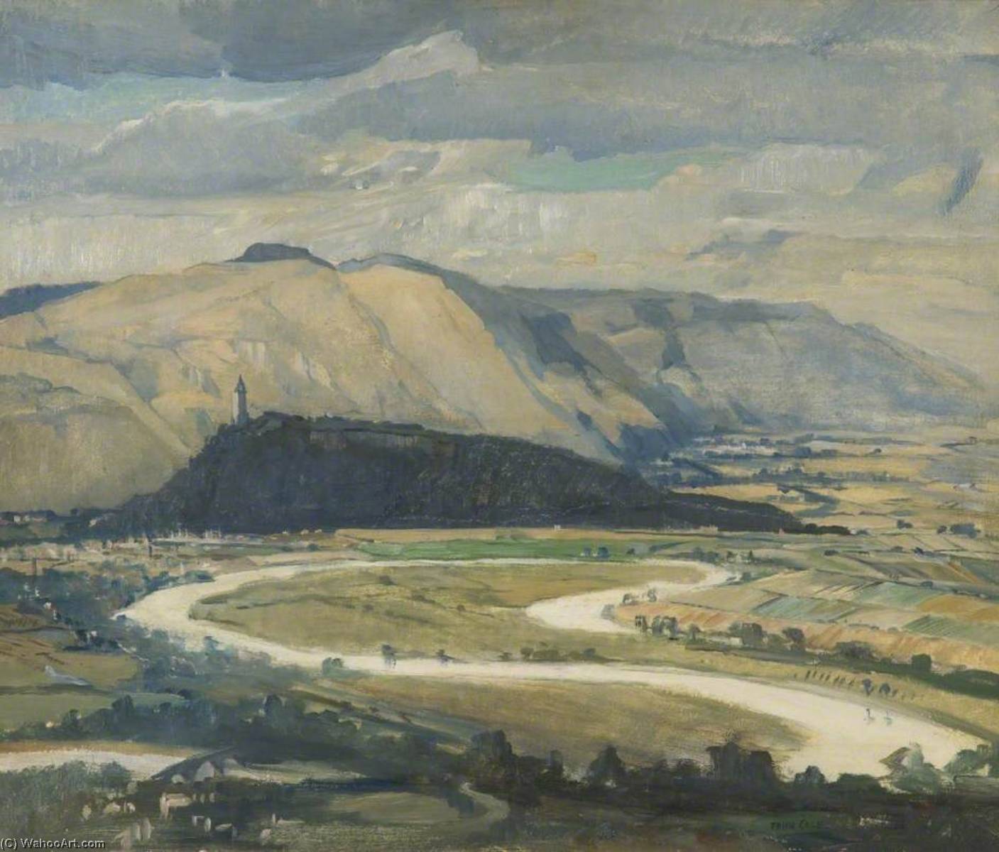 The Wallace Monument, Stirling — John Vicat Cole