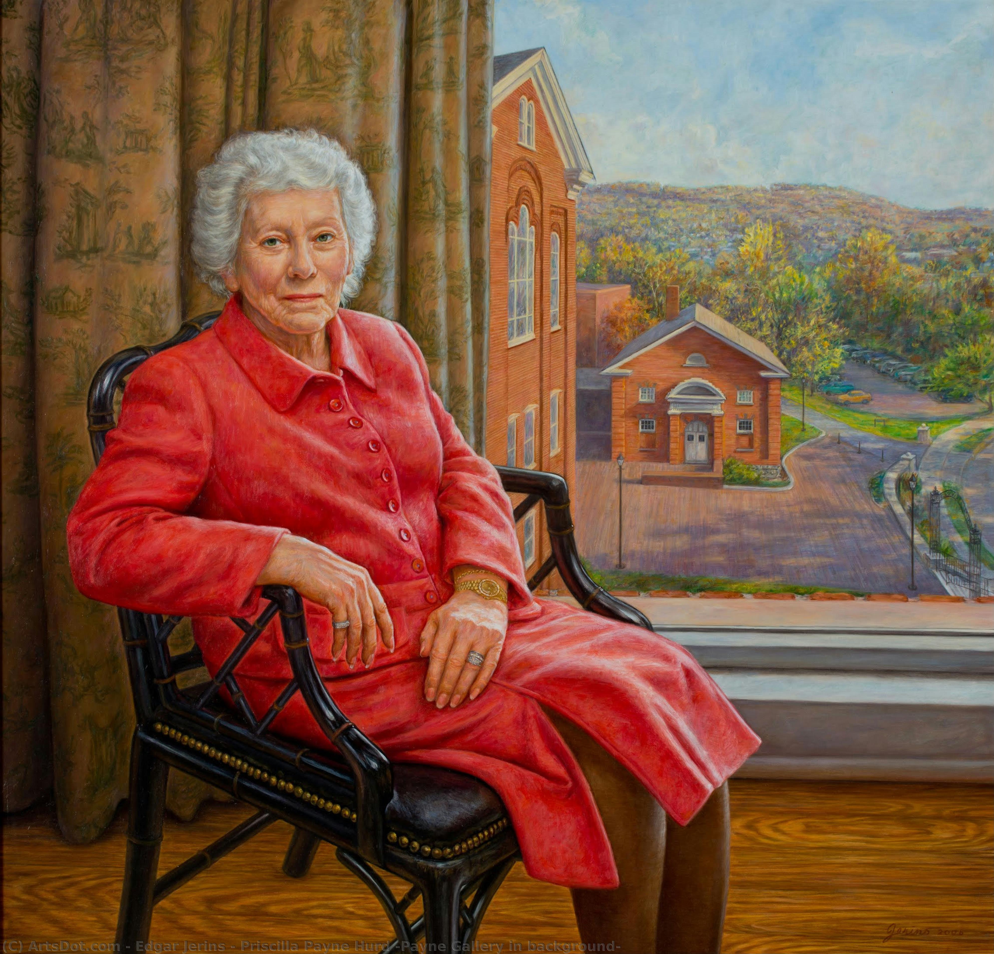 Priscilla Payne Hurd (payne Gallery In Background) — エドガー・ジェリンズ