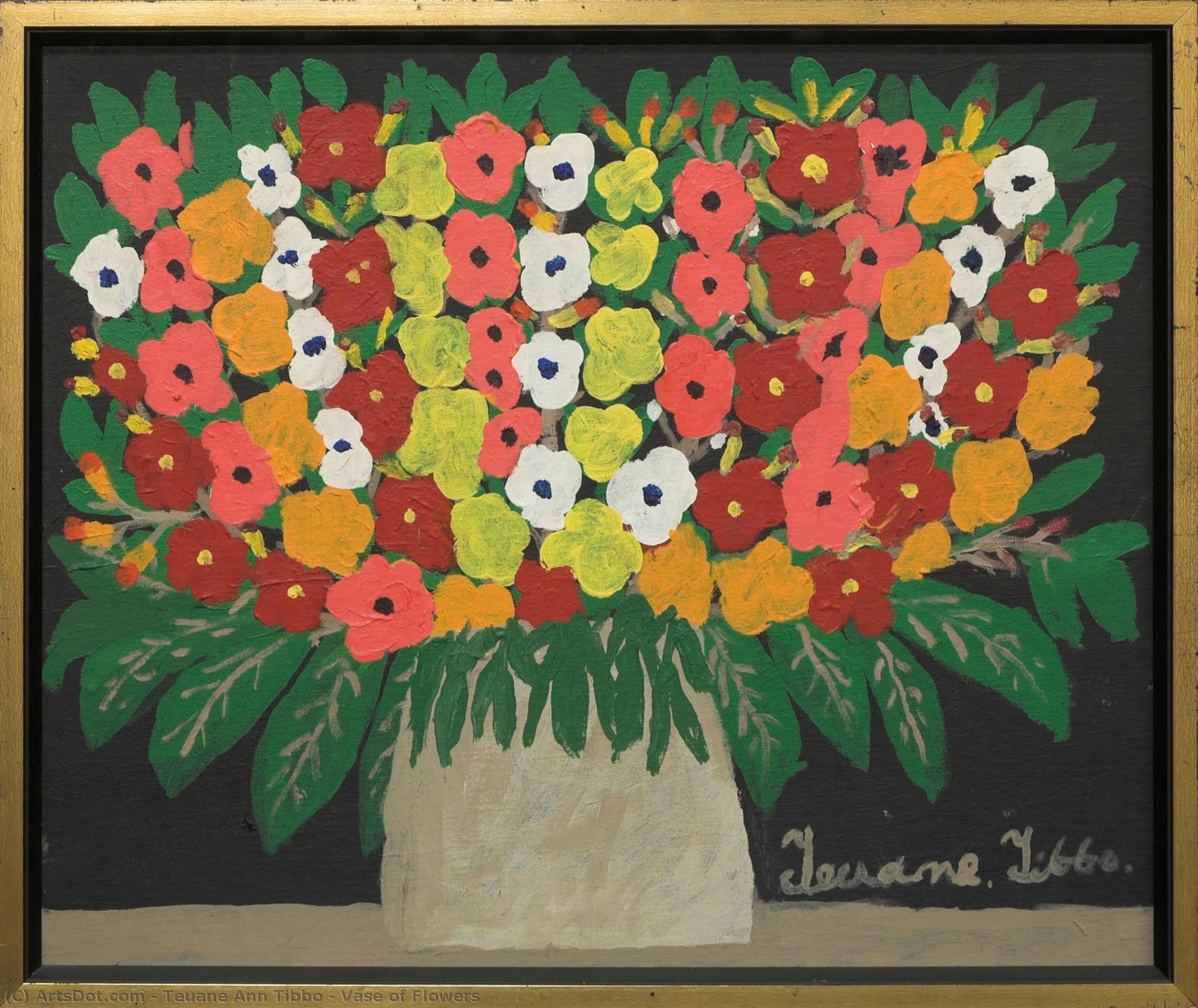 Vase Of Flowers — Teuane Ann Tibbo